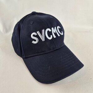 511 Tactical Hat Mens One Size Navy Blue Baseball Cap SVCMC Embroidered Logo